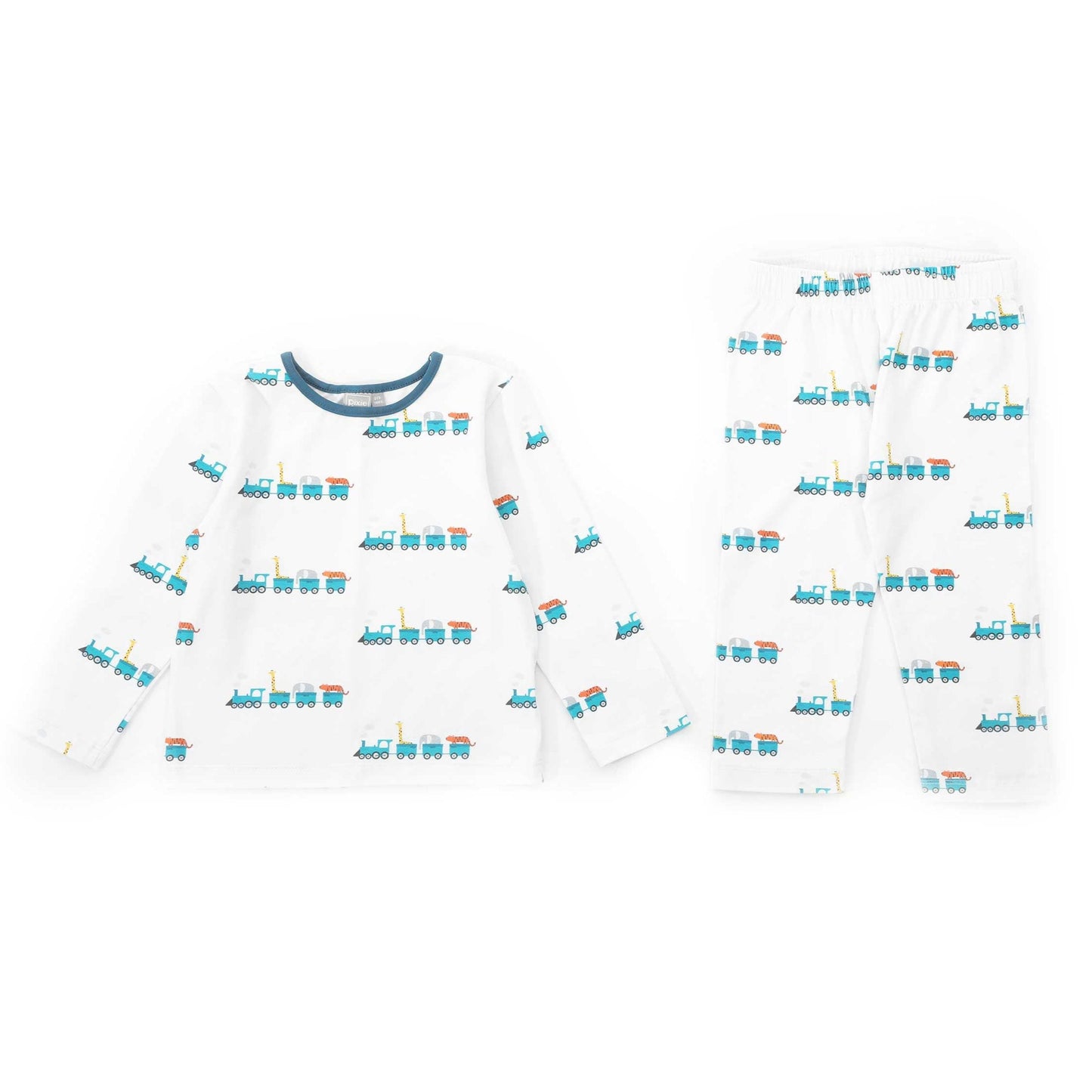 Animal Train Crew Neck Pyjamas