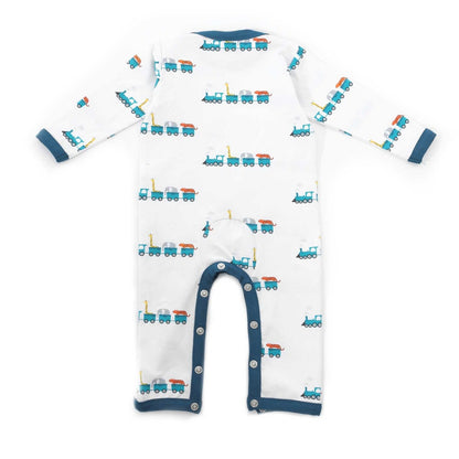 Animal Train Sleepsuit